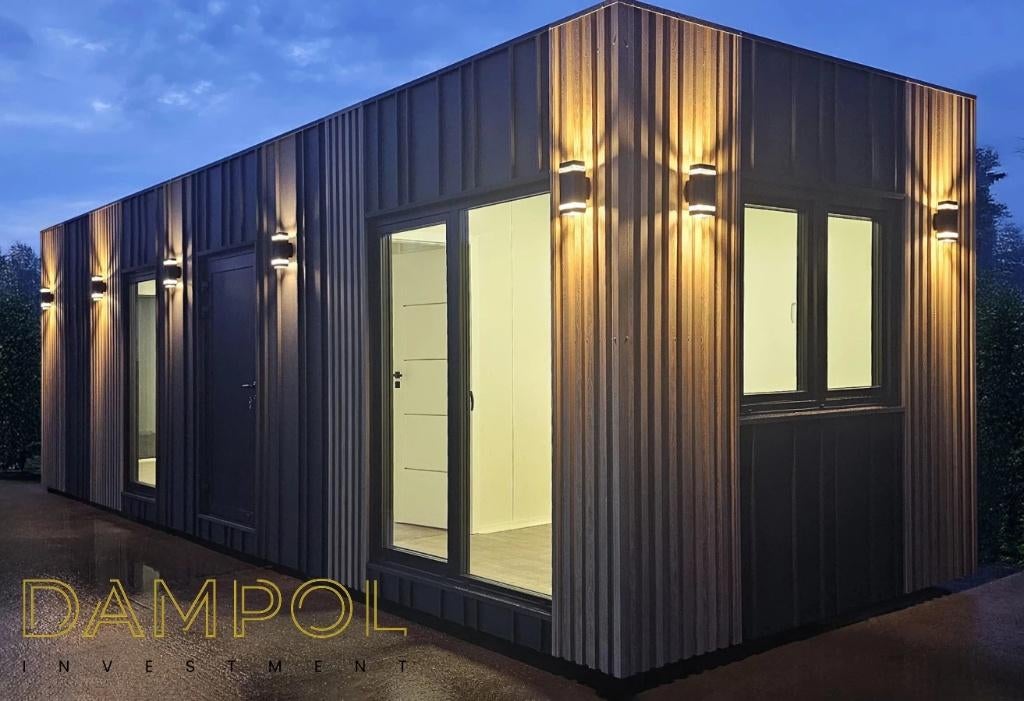Maison modulaire 1000 x 300 cm – haut de gamme, prêt à vivre