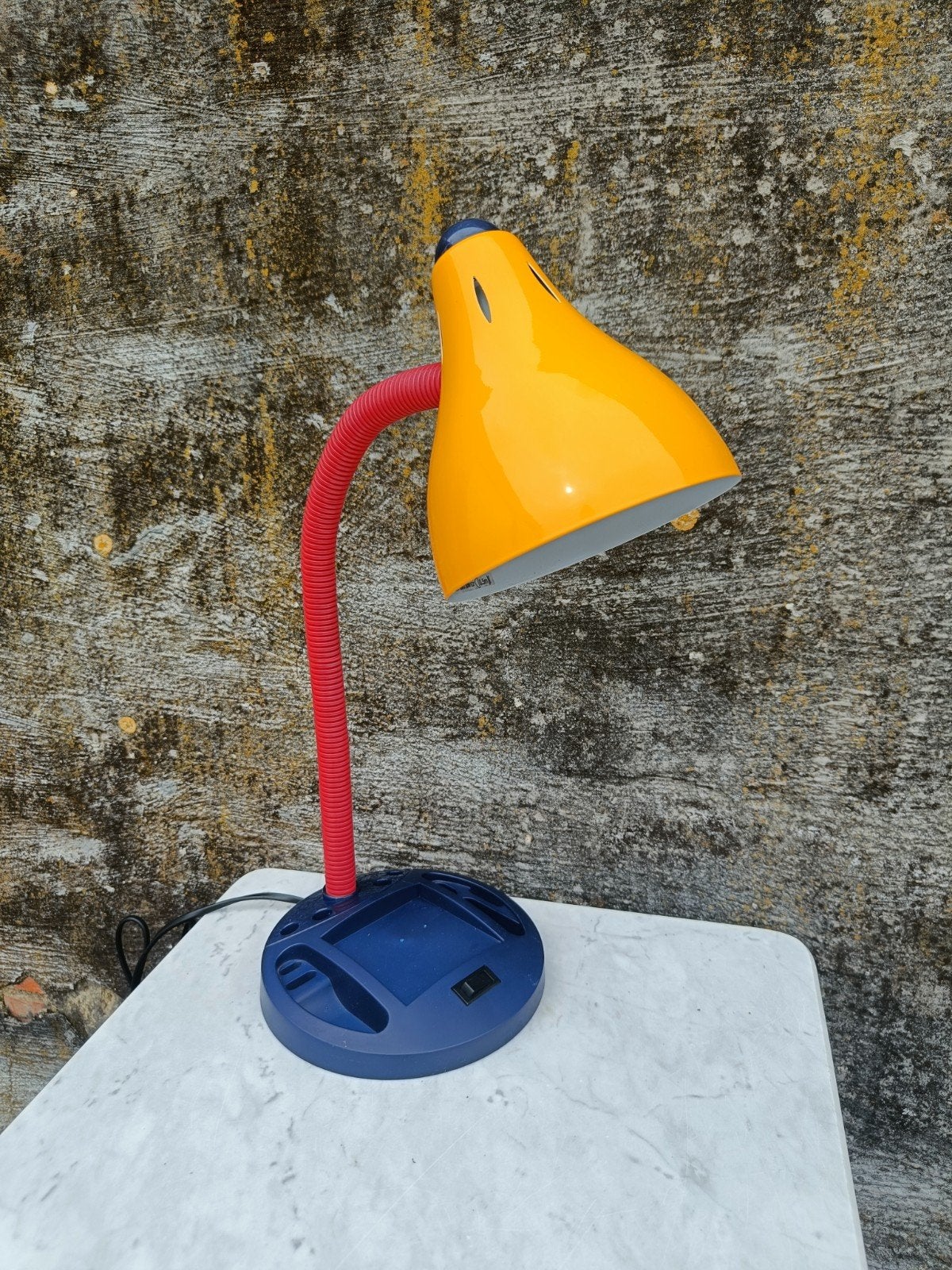 Vintage bureaulamp Memphis stijl jaren 80, Ophalen of Verzenden, Bureaulamp, Design