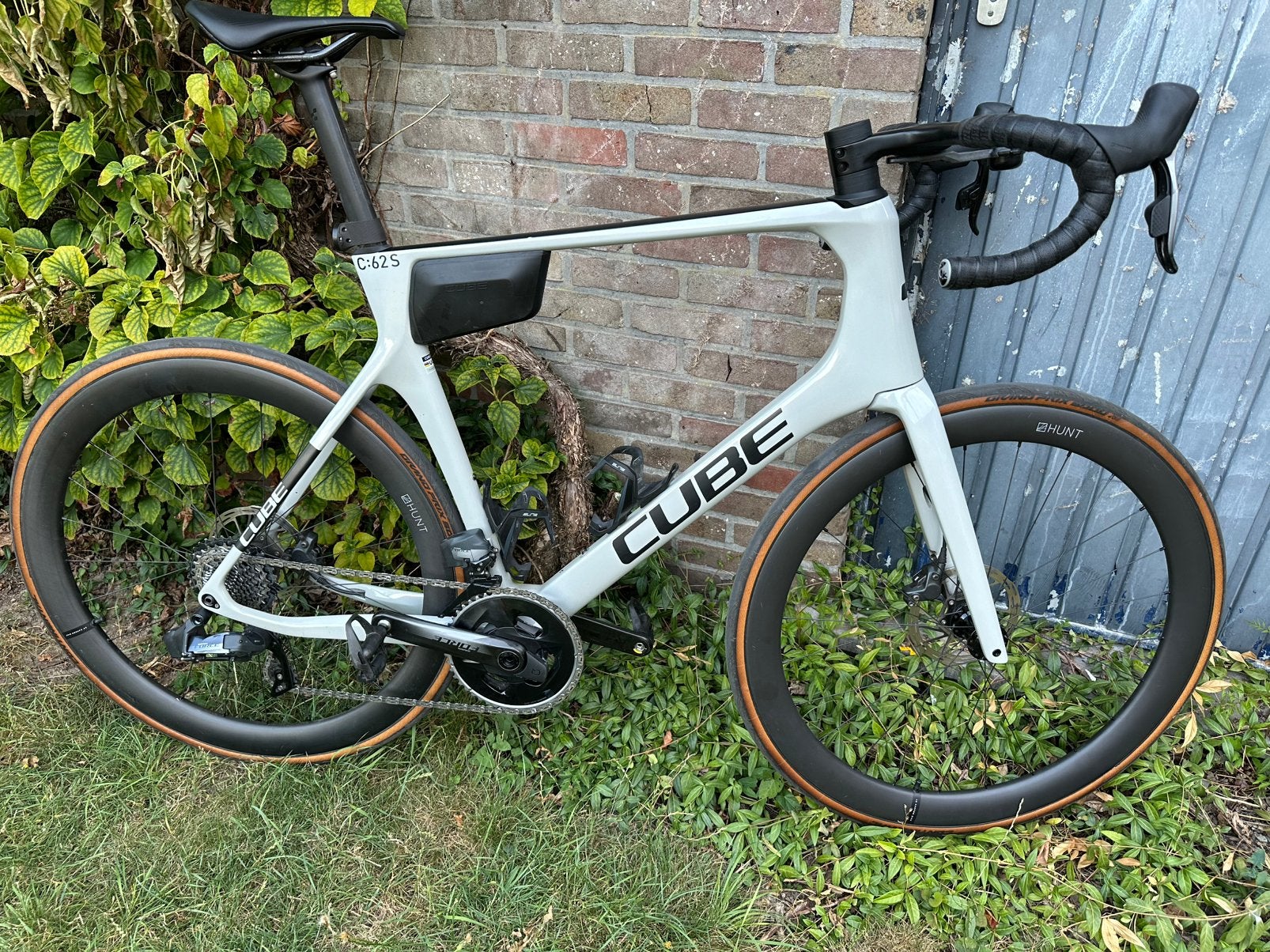 Cube Agree C62 SL (maat 62), Fietsen en Brommers, Ophalen, Gebruikt, Carbon