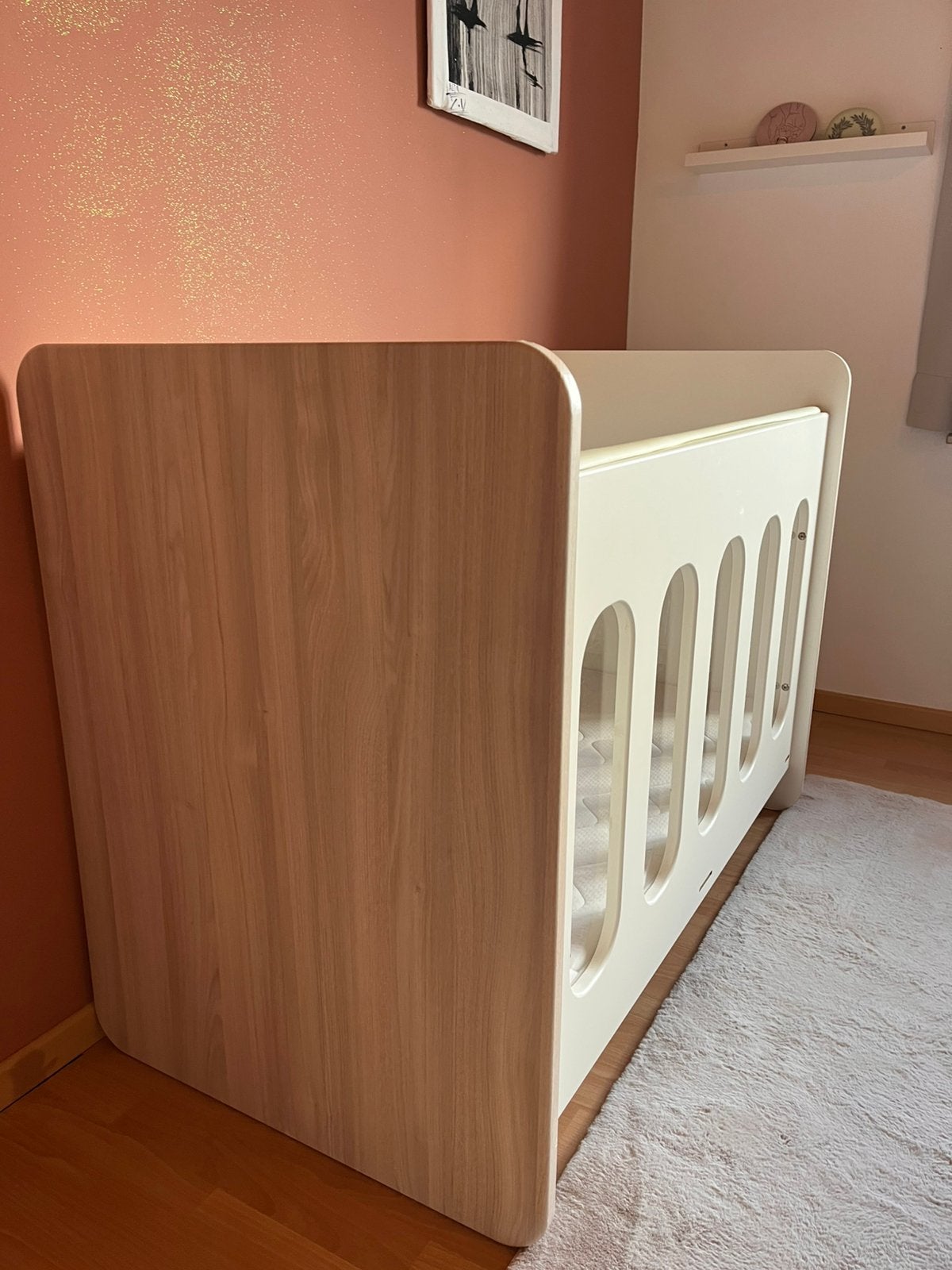 Peuterbed met matras en kledingkast van Noukies, Kinderen en Baby's, Ophalen, Zo goed als nieuw, Jongetje of Meisje