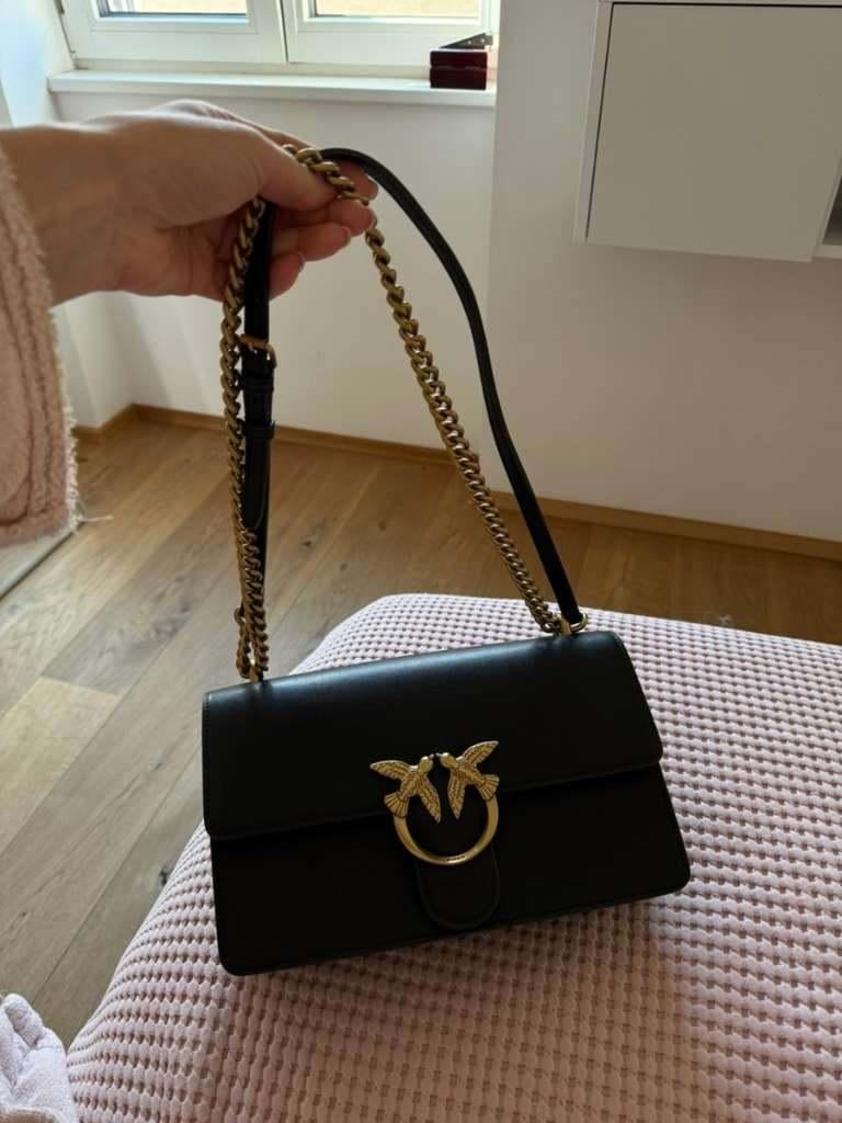 Pinko tas, Handtassen en Accessoires, Tassen | Damestassen, Verzenden, Nieuw, Zwart, Handtas