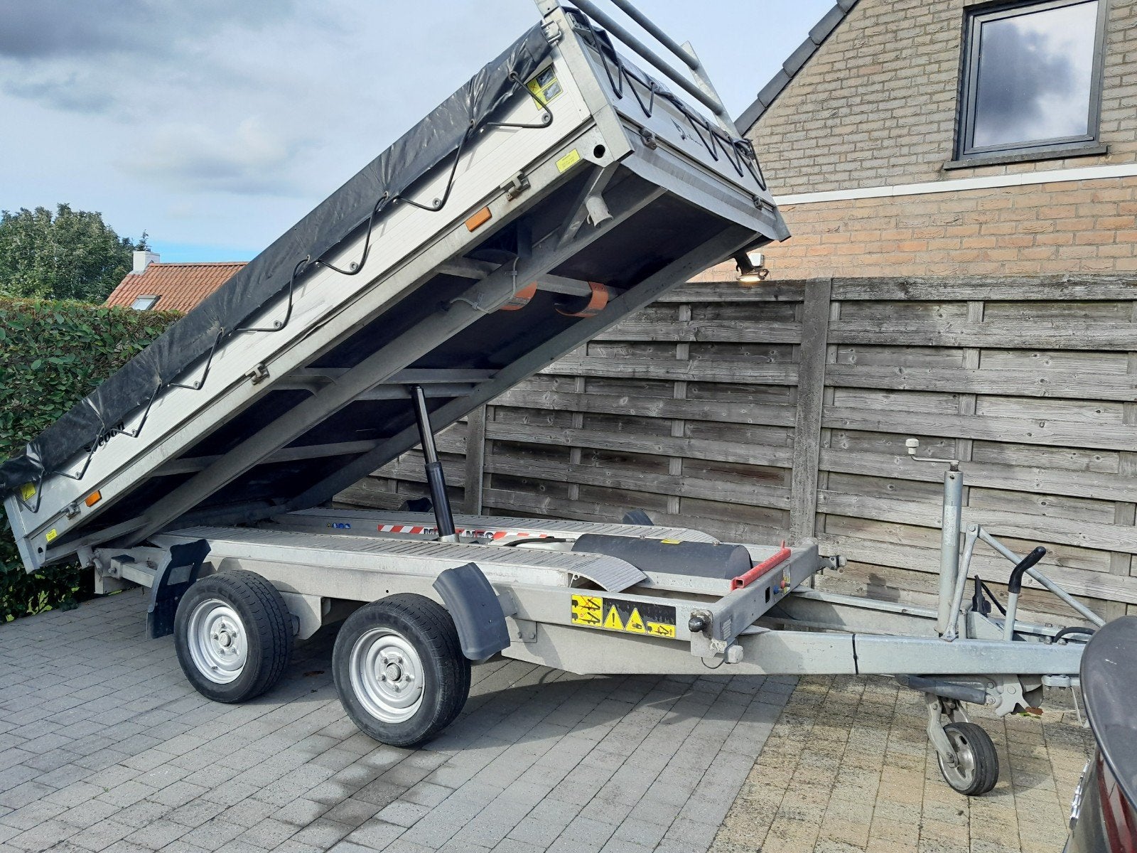 aanhangwagen, kipper in heel goeie staat, Auto diversen, Ophalen, Gebruikt