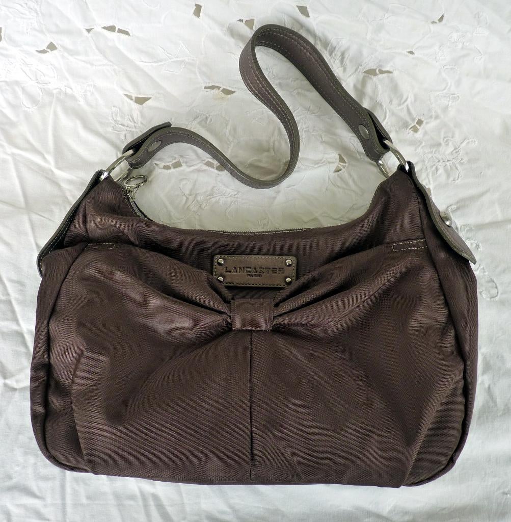 Nieuwe Lancaster handtas, Handtassen en Accessoires, Tassen | Damestassen, Ophalen of Verzenden, Nieuw, Bruin, Handtas