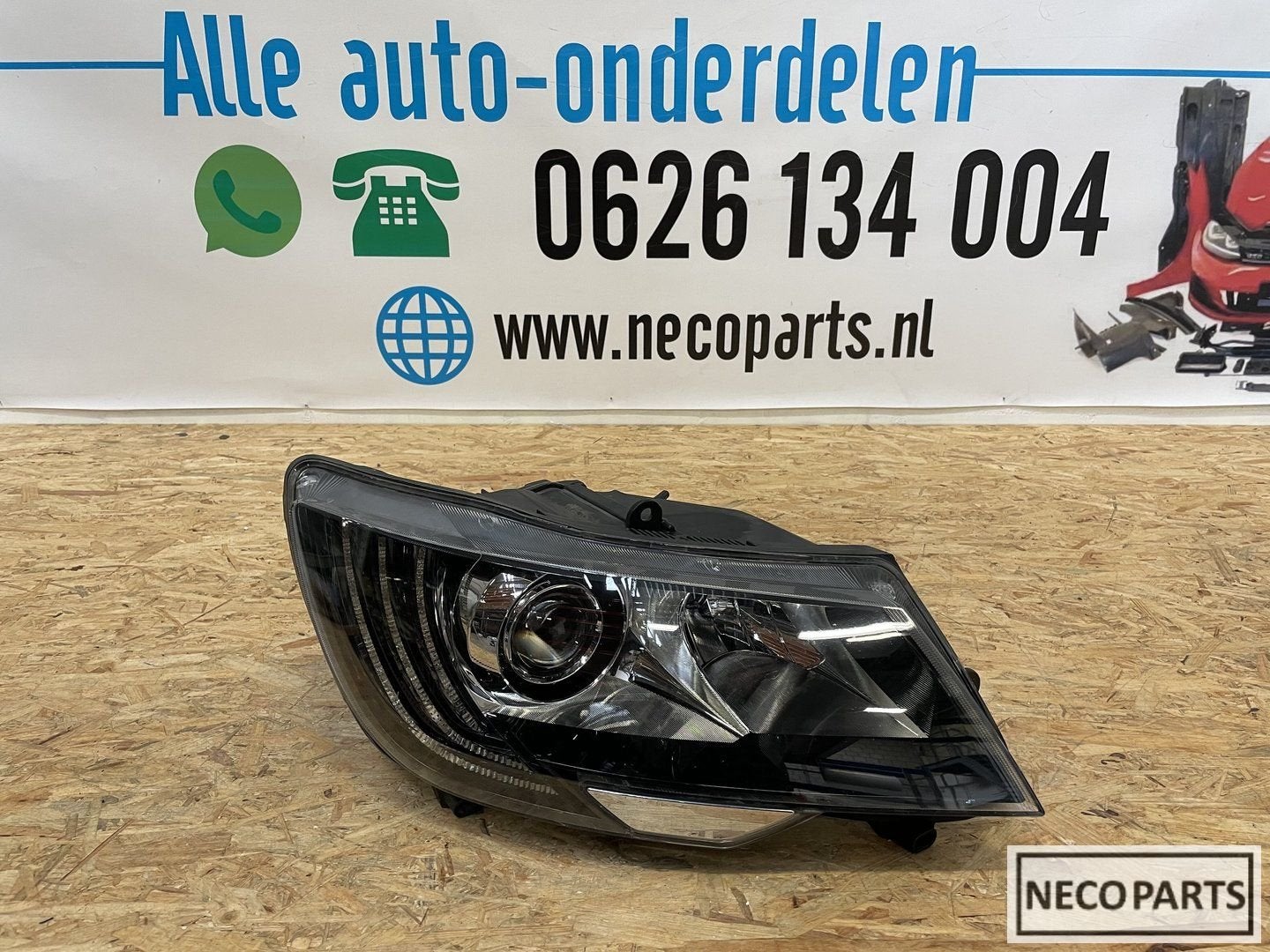 SKODA SUPERB SUPER B 3T 3T1 XENON LED KOPLAMP 3T1941016H, -, Utilisé, Skoda, -