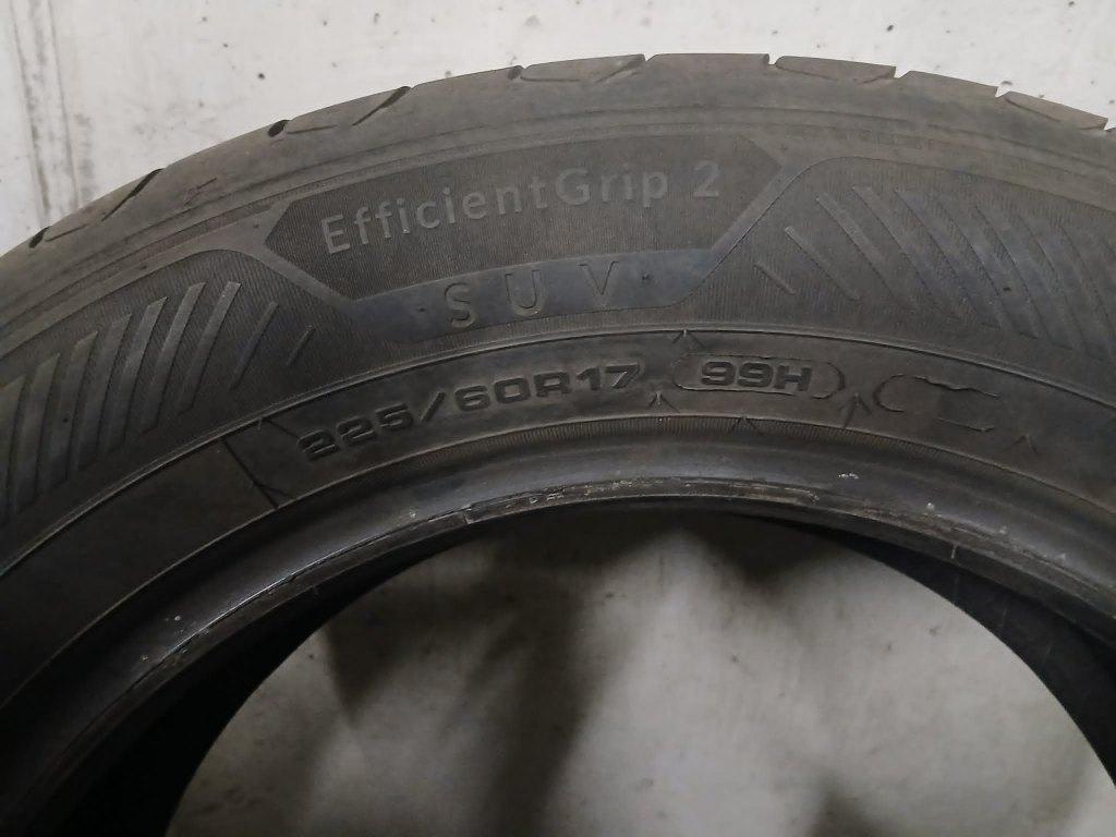 pneus goodyear 225/60R17, Autos : Pièces & Accessoires, Pneus & Jantes, Pneus été, Pneu(s), Enlèvement, Utilisé