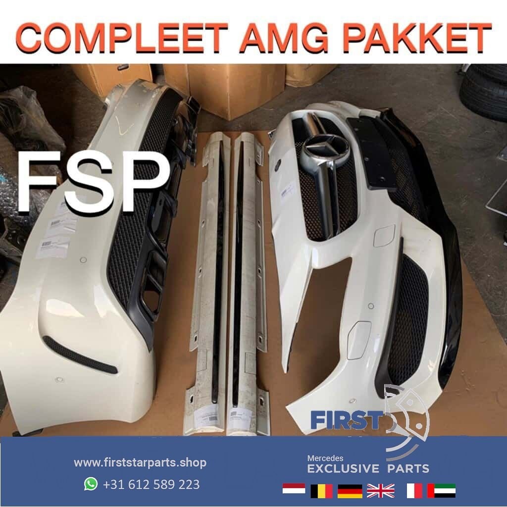 W117 Facelift CLA 45 AMG Pakket Wit origineel Mercedes CLA 2, Gebruikt, -, Ophalen of Verzenden, Bumper