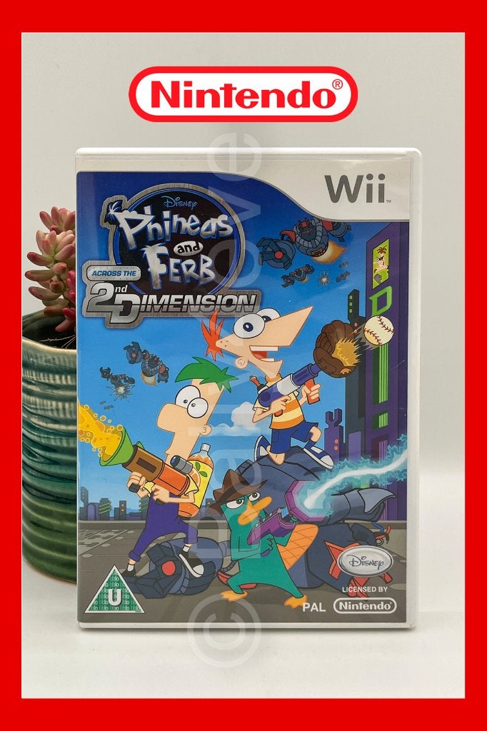Phineas and Ferb: Across the 2nd Dimension – Nintendo Wii UK, Consoles de jeu & Jeux vidéo, Enlèvement ou Envoi, 1 joueur, Aventure et Action