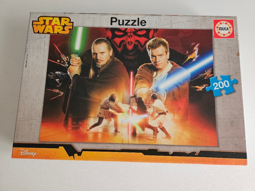 Puzzel Educa 200 stukjes Star Wars, Enlèvement ou Envoi, Plus de 50 pièces, Utilisé