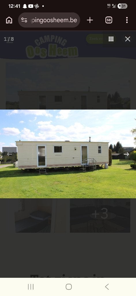 Mobil-home à vendre, Vacances, Maisons de vacances | Belgique, Ardennes ou Luxembourg, Chalet, Bungalow ou Caravane, Campagne