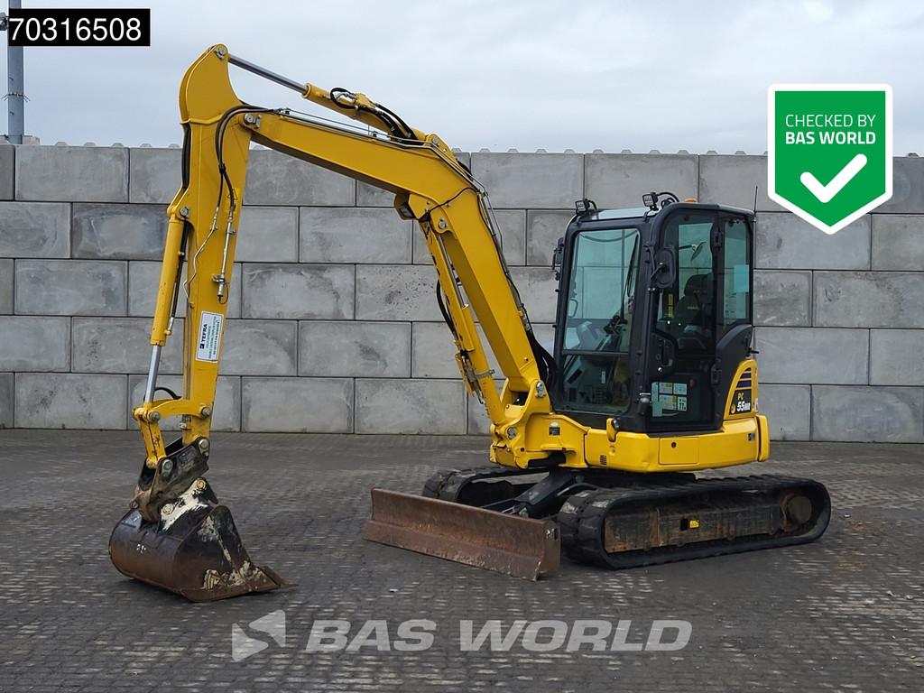 Komatsu PC55 MR-5E0, Graafmachine