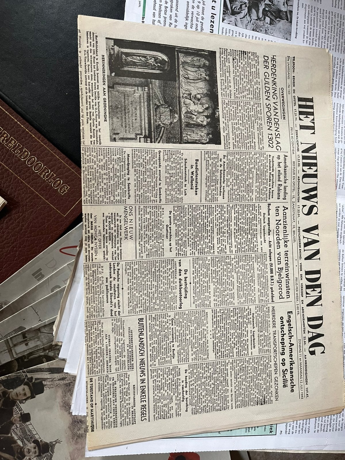 Volledige collectie 1 ste en tweede wereldoorlog., Verzamelen, Ophalen