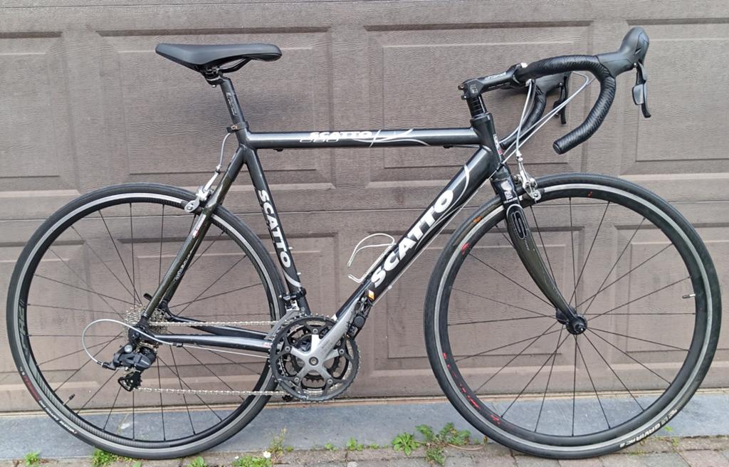 Vélo de route léger CARBONE GIANT SCATTO 60 cm, Enlèvement, Giant