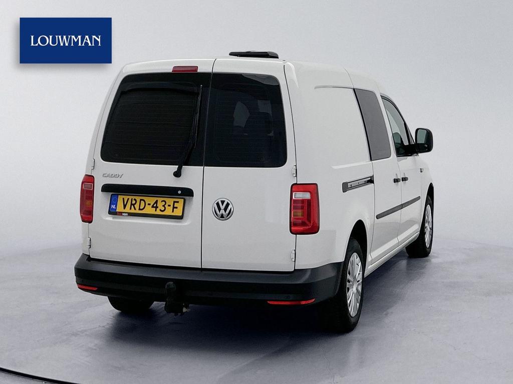 Volkswagen Caddy 2.0 TDI L2H1 BMT Maxi DSG Navigatie Dubbele, Automaat, Wit, Bedrijf, Diesel