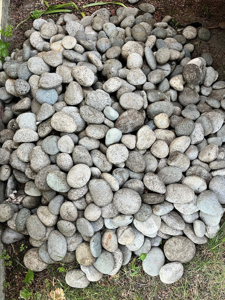 decoratieve stenen - beach pebble, Ophalen, Overige materialen, Zo goed als nieuw, Kei