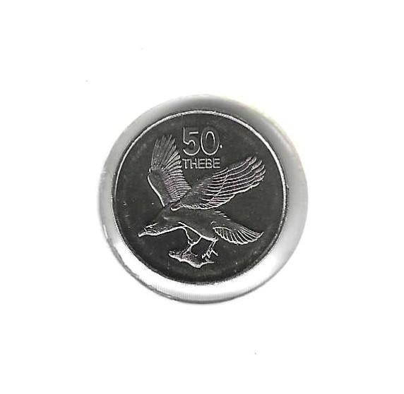 Botswana, 50 Thebe 1998., Timbres & Monnaies, Monnaies | Afrique, Enlèvement ou Envoi, Autres pays, Monnaie en vrac