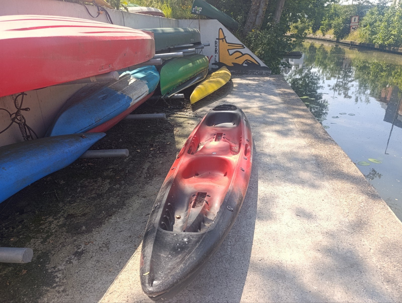 Kayak pour 2, Enlèvement, Utilisé, 2 personnes