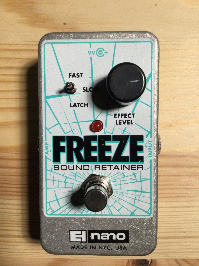 Electro Harmonix Freeze sound retainer gitaarpedaal, Muziek en Instrumenten, Effecten, Ophalen of Verzenden, Zo goed als nieuw
