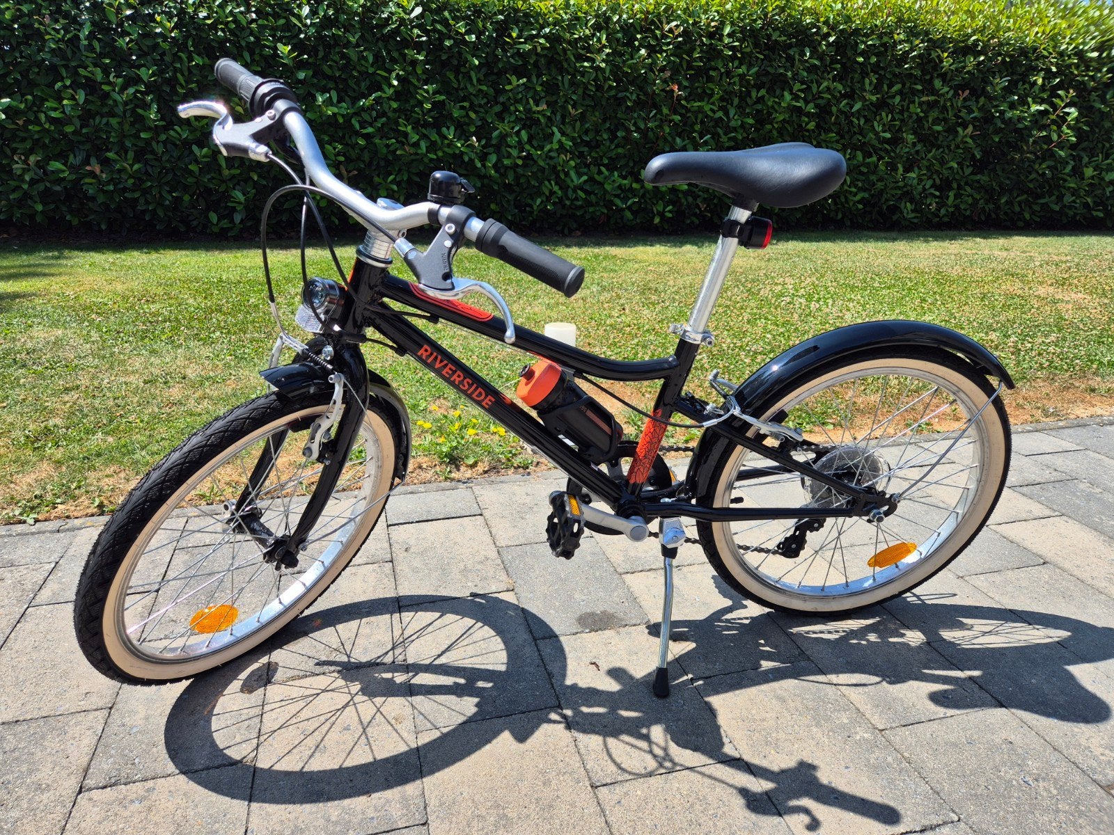 Vélo fille 20 pouces, Vélos & Vélomoteurs, Frein sur jante, Comme neuf, RIVERSIDE, Enlèvement