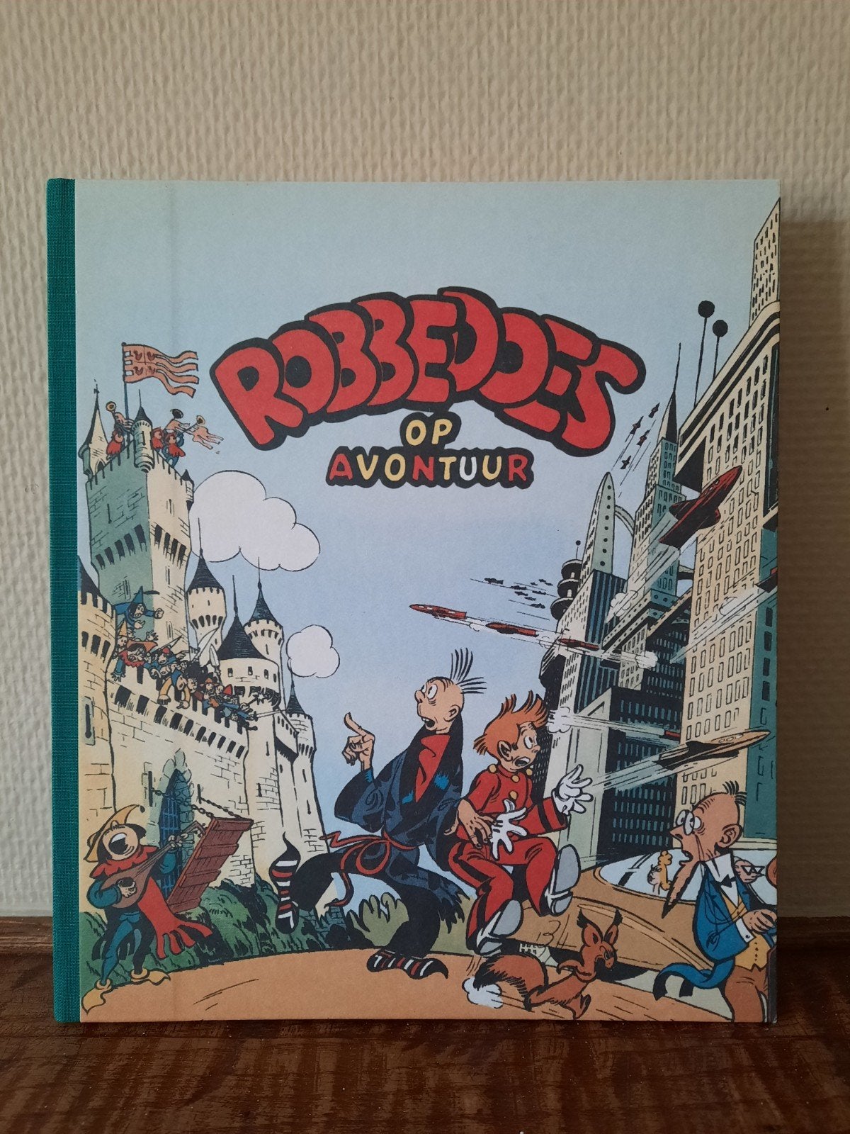 Robbedoes op avontuur herdruk 2010 (hardcover), Gelezen, Eén stripboek, Ophalen of Verzenden, Jijé
