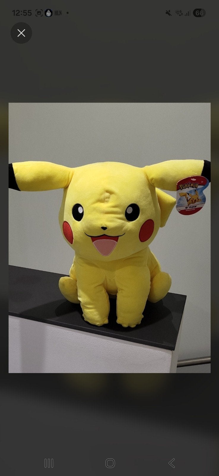 pokemon knuffel, Pokémon, Ophalen, Nieuw, Geel