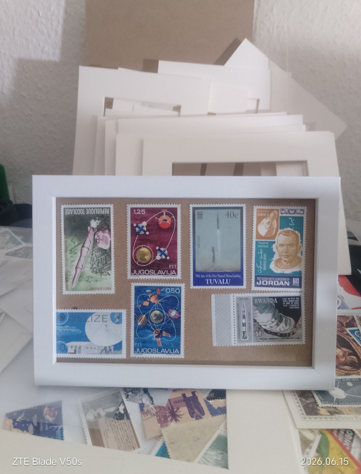 Postfrisch postzegels ruimtevaart, Ophalen of Verzenden