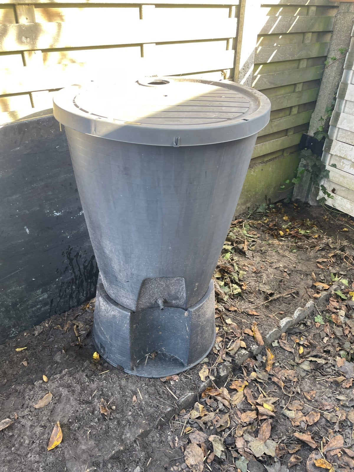 Regenton 100 liter, Ophalen, Gebruikt