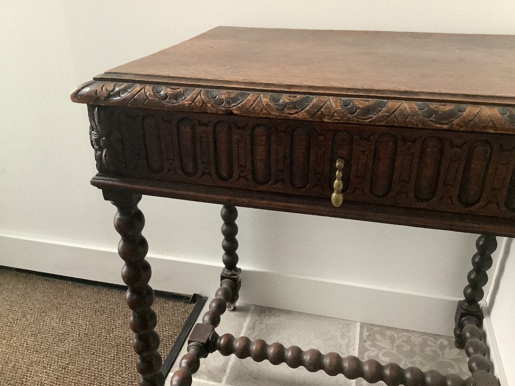 Uniek mooie antieke side table, Ophalen