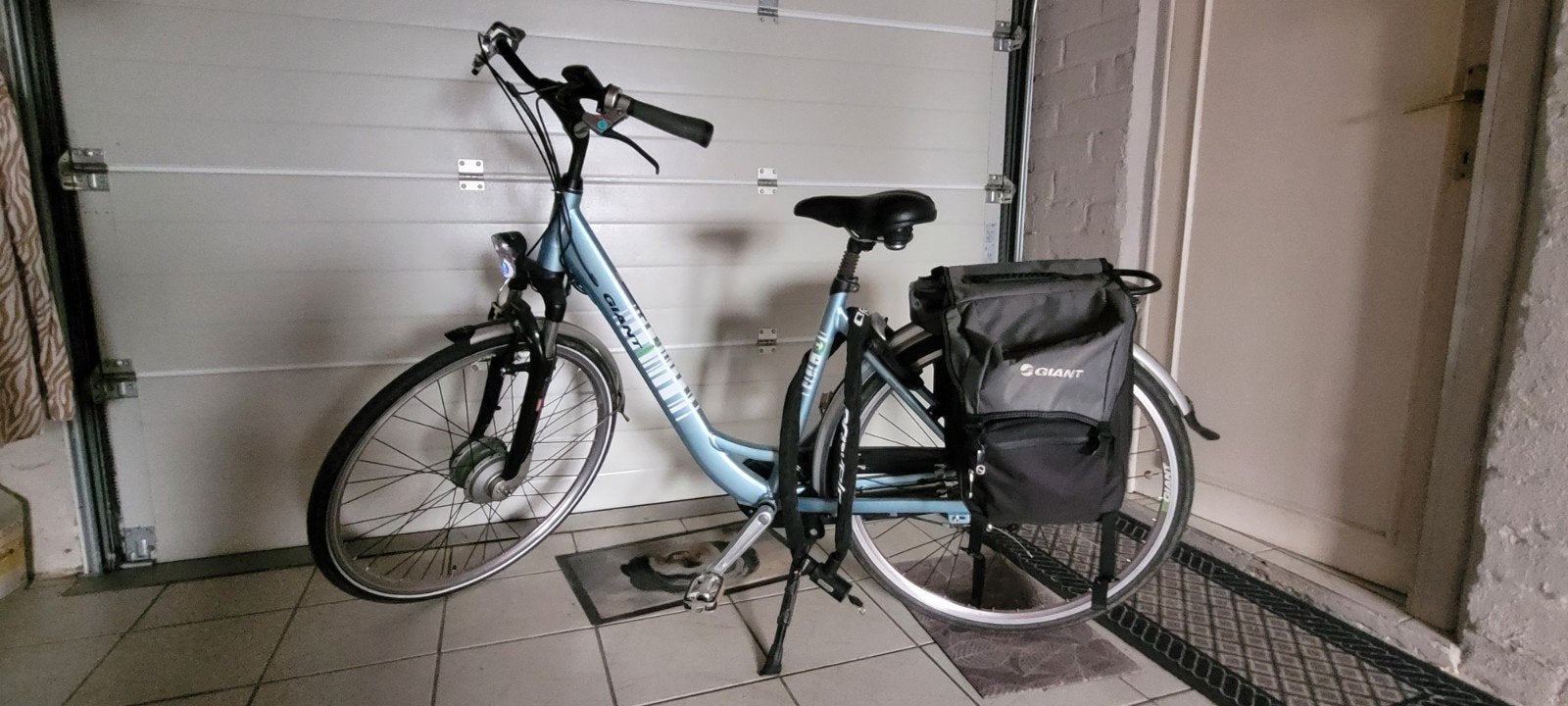 Eletrische fiets Giant, Fietsen en Brommers, Ophalen, Zo goed als nieuw, 30 tot 50 km per accu, Giant