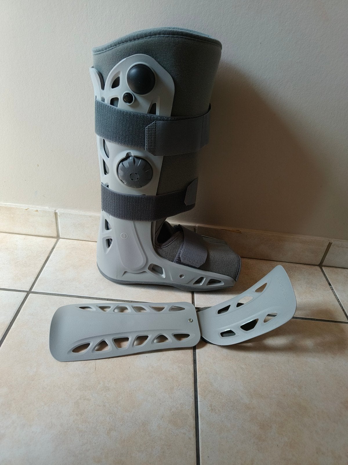 hulpmiddel om te wandelen loopbrace, Ophalen