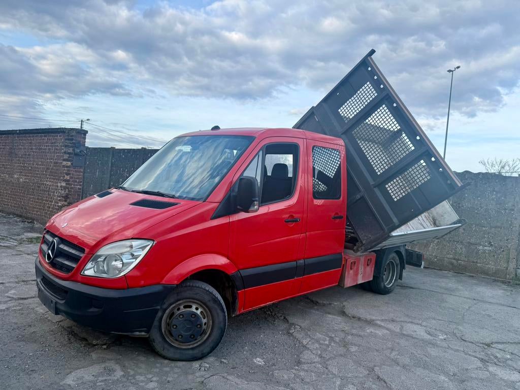 Mercedes Sprinter 3.0L Kipper Scatolini, 4 deurs, Mercedes-Benz, Grijs, Particulier