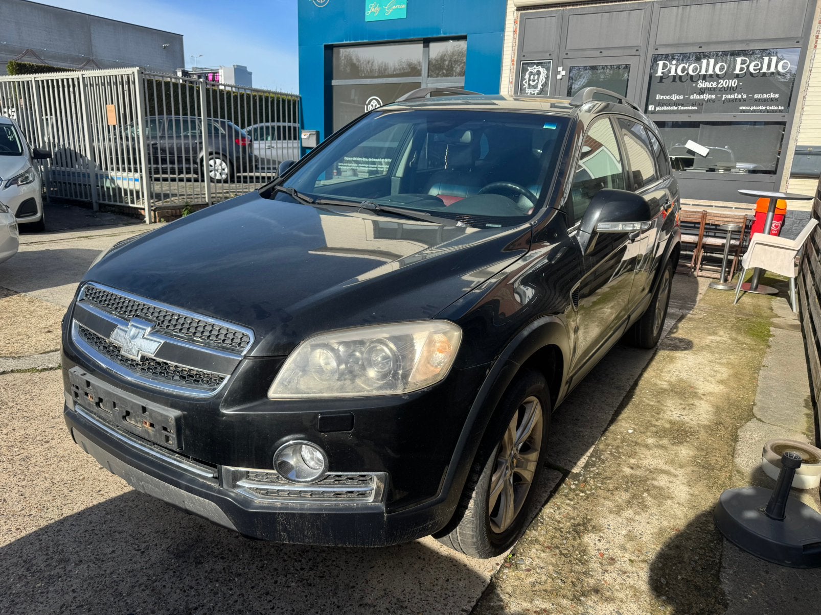Chevrolet captiva 2.0crdi automatische bestelwagen, Auto's, Automaat, Zwart, https://public.car-pass.be/verify/0637-9386-2613