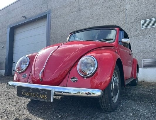 VW Kever Cabrio - 1969 - topstaat, Auto's, 4 zetels, Achterwielaandrijving, Zwart, Cabriolet