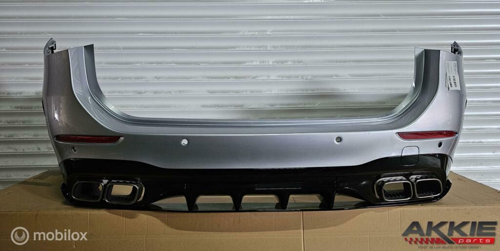 Mercedes C63 amg achterbumper W206 S206 diffuser A2068851203, Auto-onderdelen, Gebruikt, Ophalen of Verzenden, Achter, Bumper