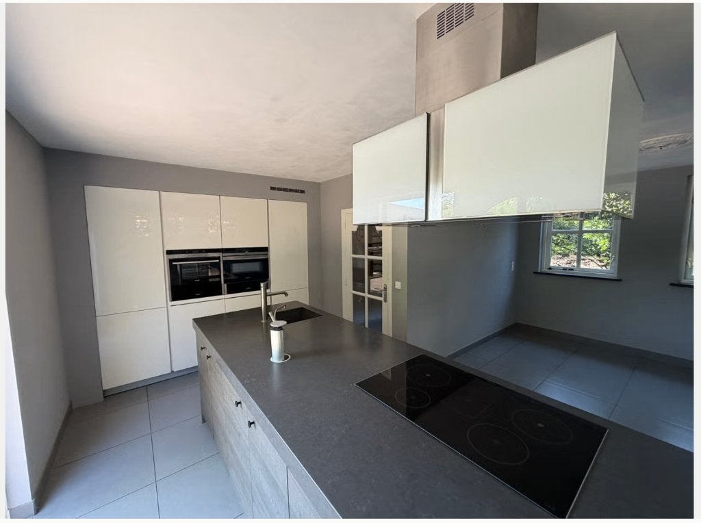complete keuken met eiland, Huis en Inrichting, Gebruikt, Wit, Met kookeiland, Enkelwandige keuken