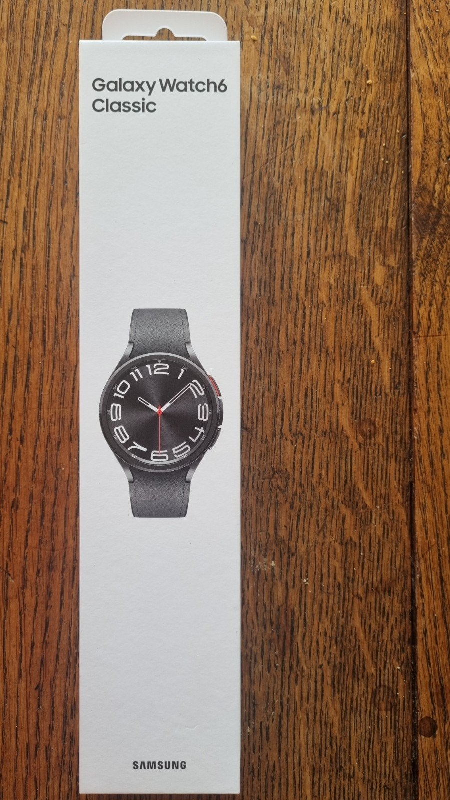 Galaxy watch 6 Classic Samsung Smartwatch, Handtassen en Accessoires, GPS, Samsung watch 6 classic, Zwart, Nieuw