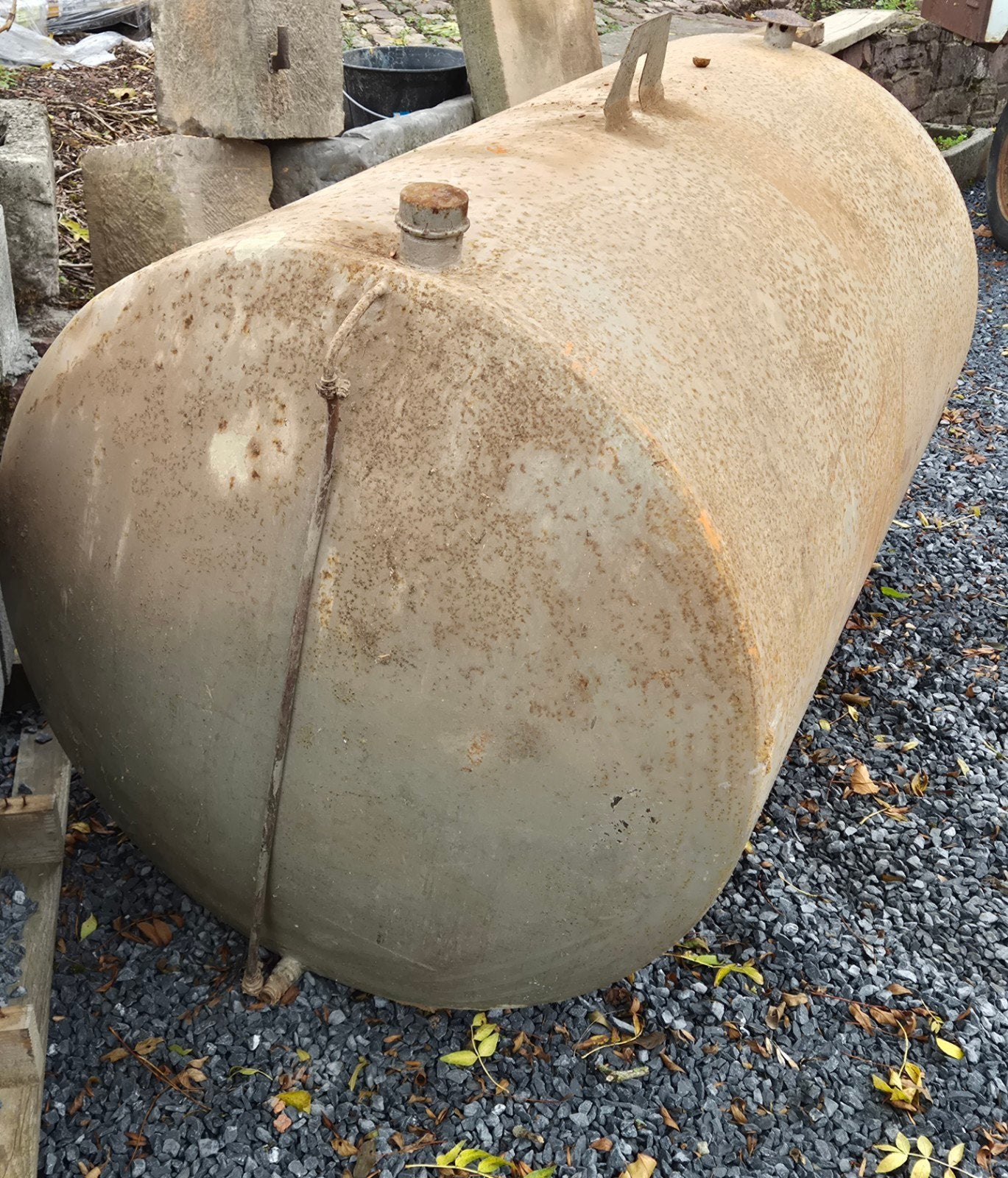 cuve mazout 1000l, Enlèvement