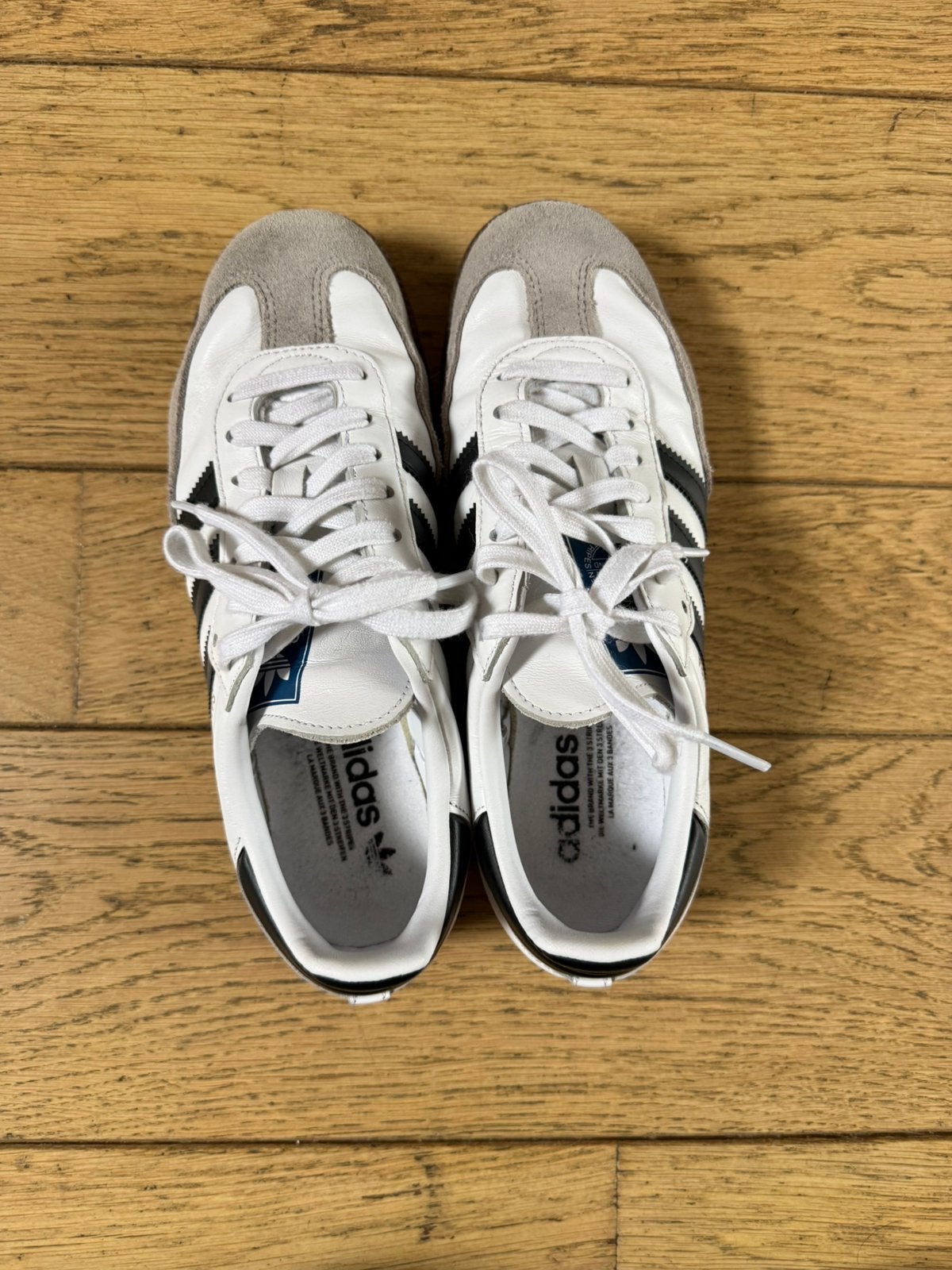 Adidas samba, Enlèvement ou Envoi, Sneakers et Baskets, Comme neuf, Blanc