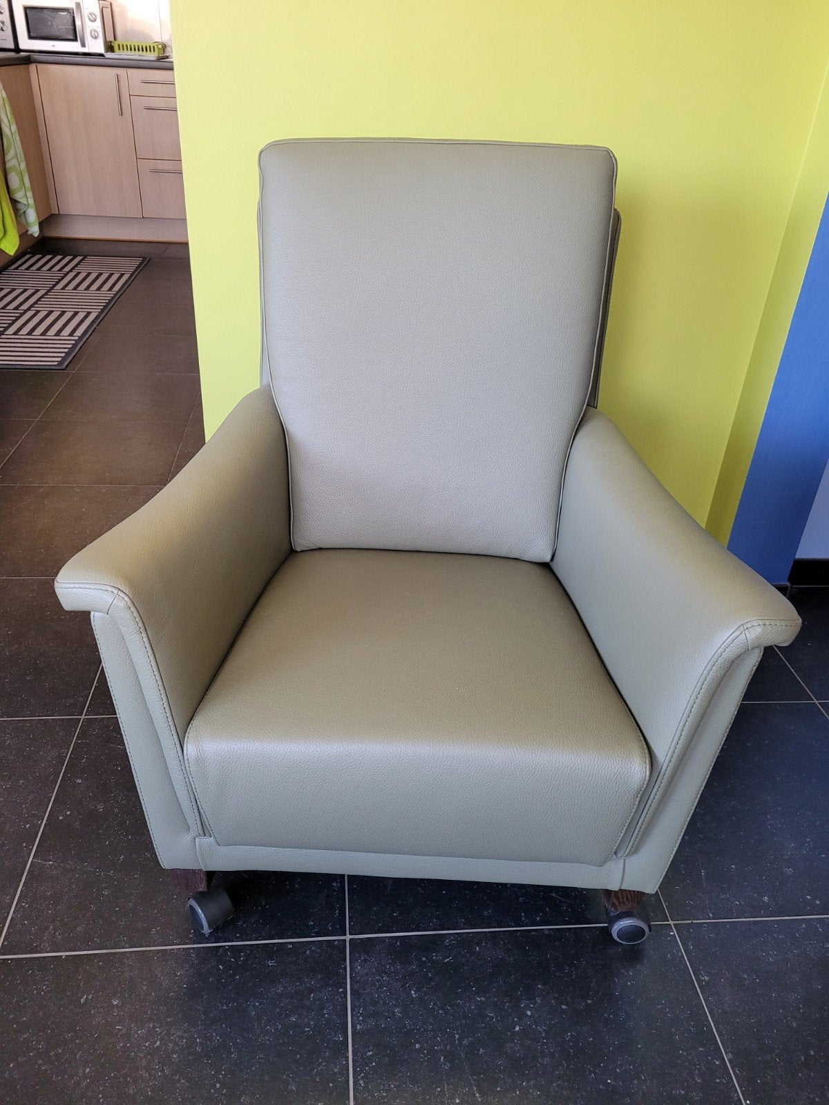 lederen clubzetel nieuw, Ophalen