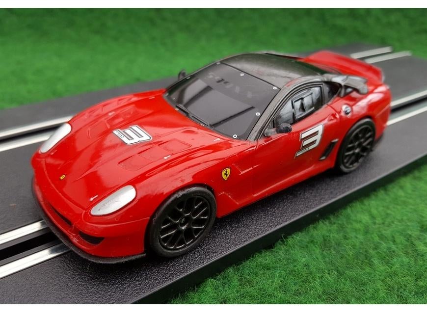 Carrera Go: Ferrari 599 XX "Geneva Motorshow", Électrique, Enlèvement ou Envoi, Carrera, Circuit