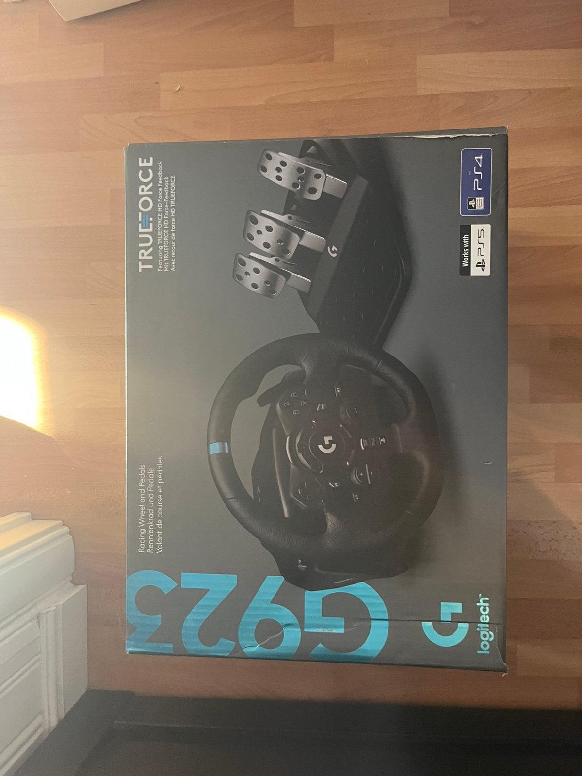Stuur Logitech G923, Games en Spelcomputers, Ophalen, Racestuur, PlayStation, Zo goed als nieuw