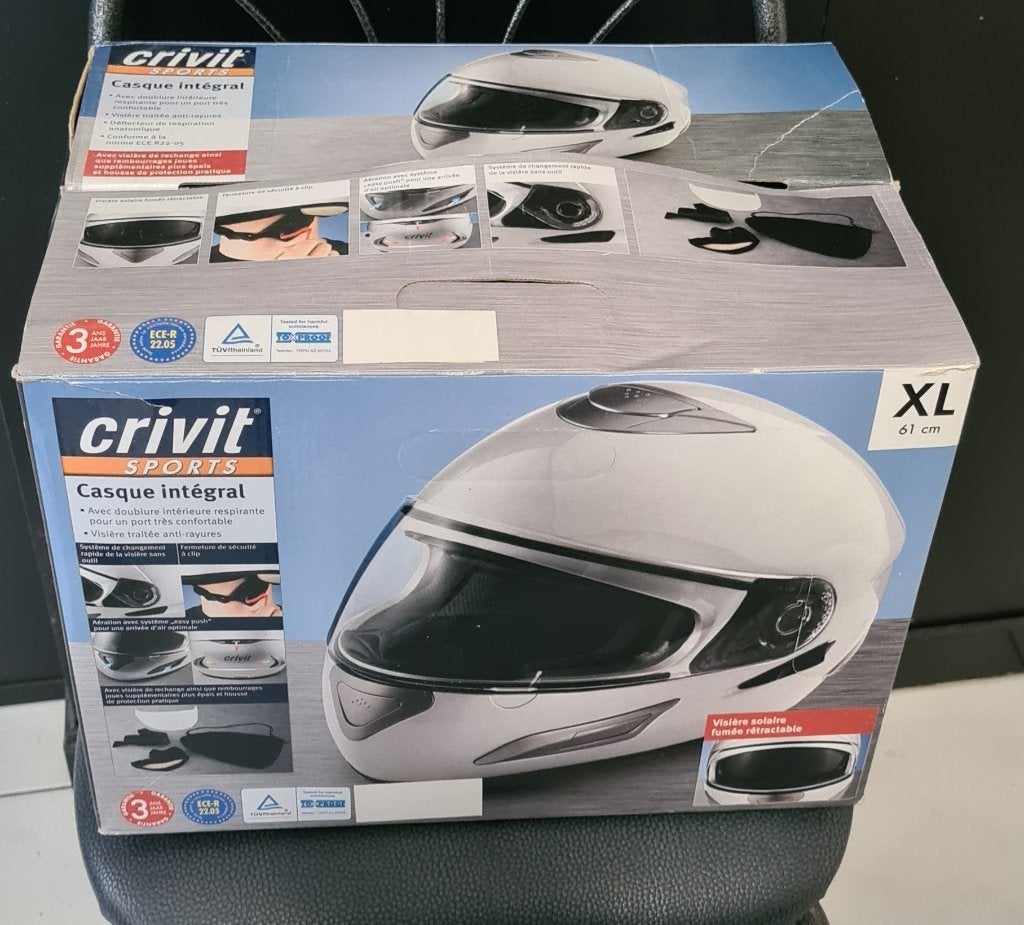 Motor helm, Motoren, Kleding | Motorhelmen, XL, Ophalen of Verzenden, Nieuw met kaartje, Overige merken
