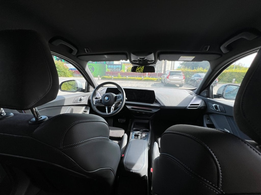 BMW 1-reeks Mat Grijs, Auto's, 1 Reeks, Zwart, Bedrijf, 5 zetels