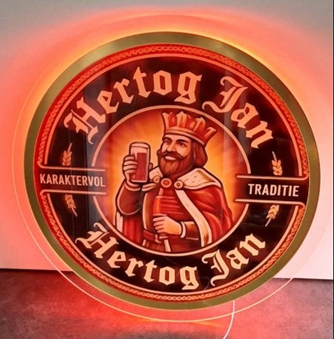Lampe décorative Hertog Jan Beer Led Neon, Enlèvement ou Envoi, Neuf, Table lumineuse ou lampe (néon)