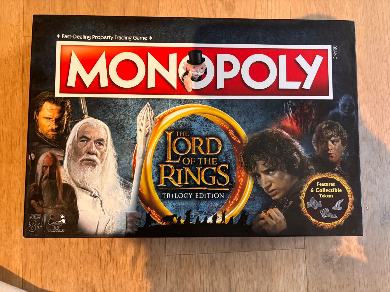 Monopoly lord of the rings, Hobby en Vrije tijd, Gezelschapsspellen | Bordspellen, Ophalen of Verzenden, Zo goed als nieuw
