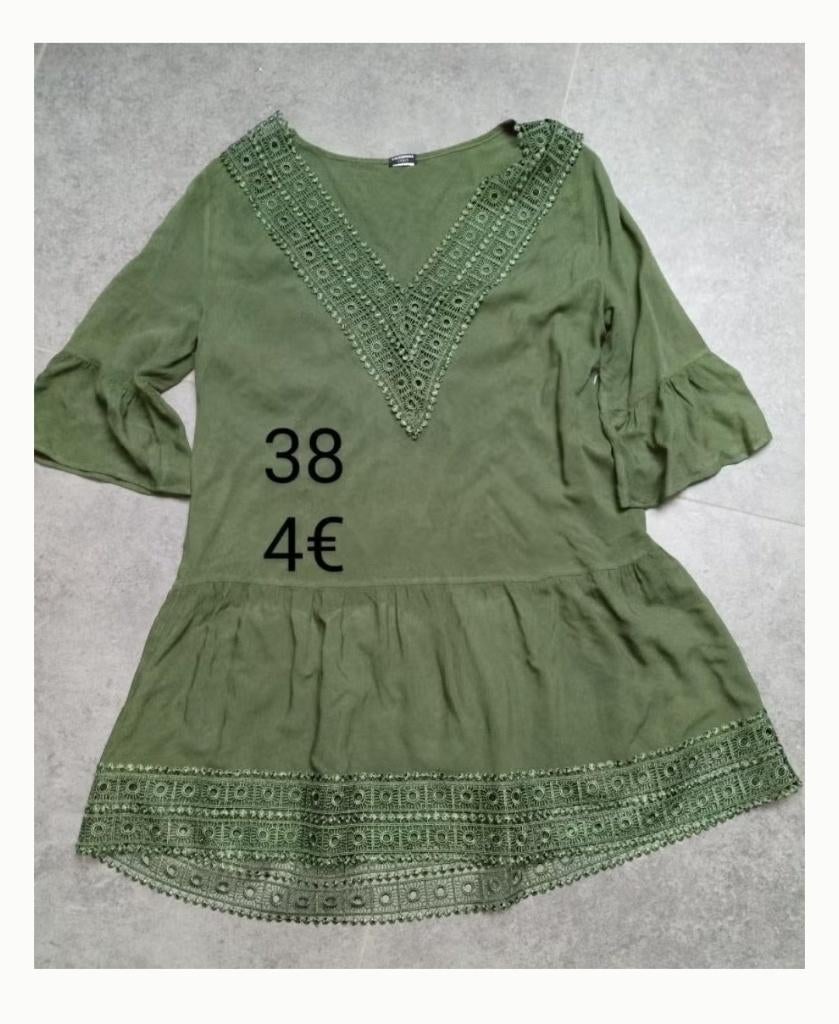 Blouse Chasuble, Calzédonia, Enlèvement, Porté, Taille 38/40 (M)