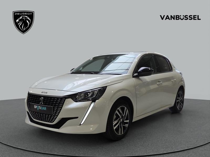 Peugeot 208 Allure Automaat, Automaat, Wit, Bedrijf, 74 kW