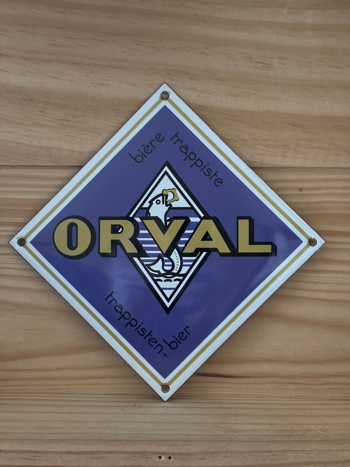 Plaque Émaillée orval, Enlèvement ou Envoi