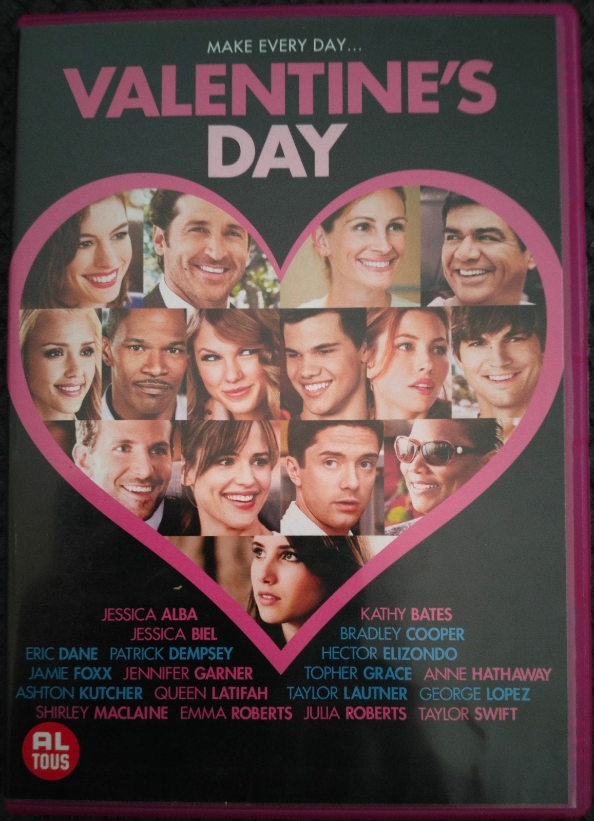 Valentine's Day, CD & DVD, Grand écran, Comme neuf, Enlèvement, Romance