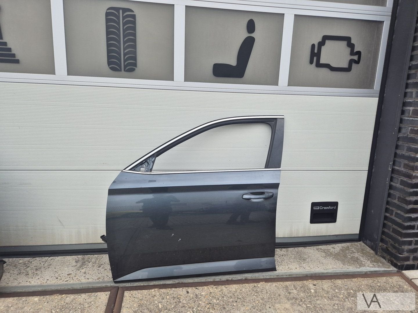 Deur portier links voor van Skoda Superb 2015 - 2024 €450, Gebruikt, -, Deur, -