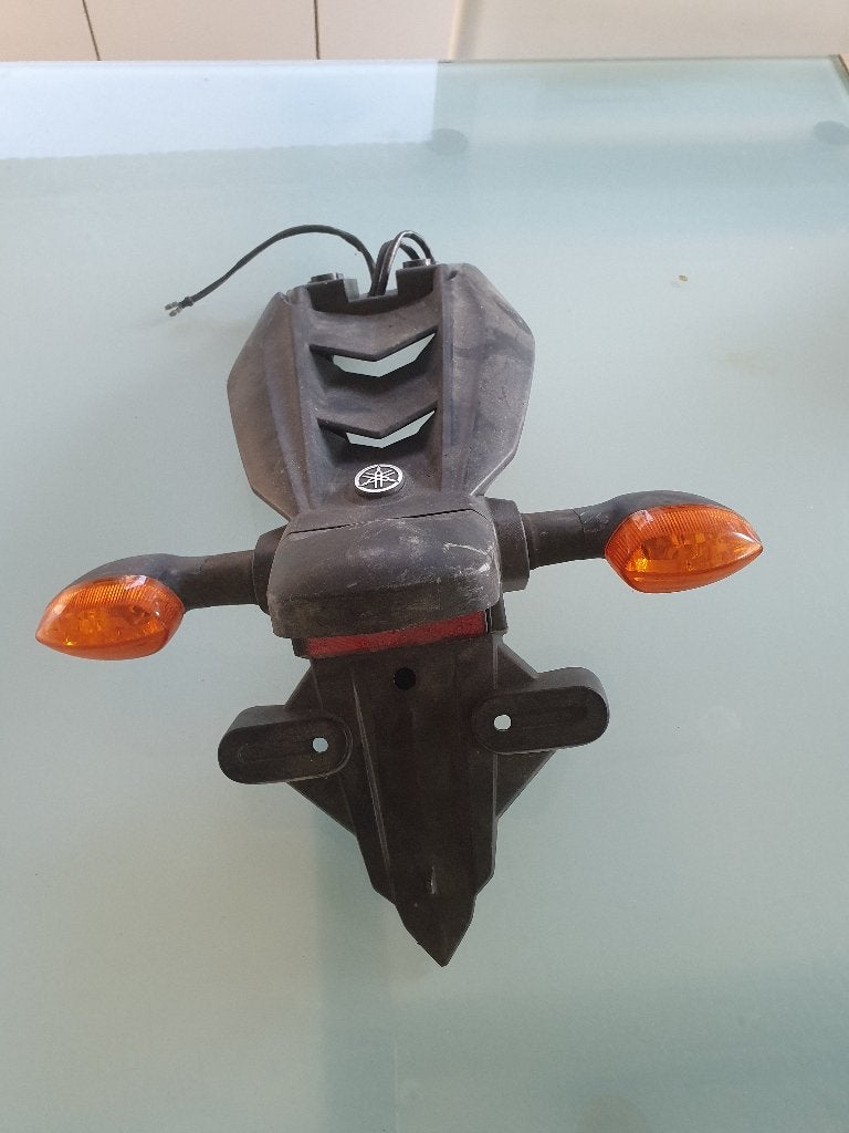 support de plaque Yamaha NRplate avec clignotants, Motos, Enlèvement ou Envoi, Utilisé